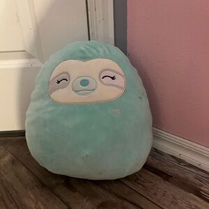 Squishmallows Mint Green Sloth Stuffed Animal